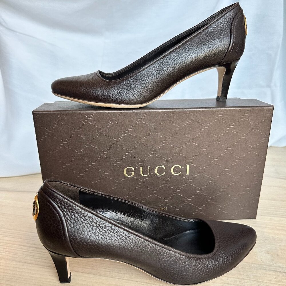 Gucci Classic Cocoa Heels